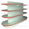 store shelves/store shelf/potato chip display rack/candy shelf/back to back shelving/pharmacy rack/pharmacy shelves